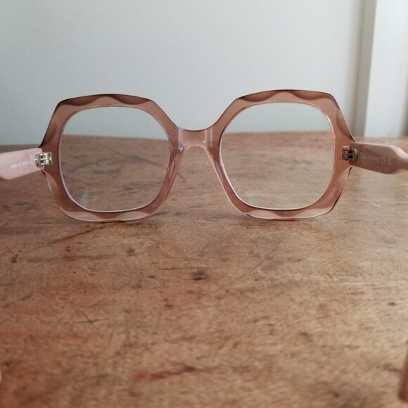 Chloé Eyewear Scallop round-frame eyeglass frames - Picture 6 of 8